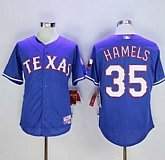 Texas Rangers #35 Cole Hamels Blue Cool Base Stitched Baseball Jersey,baseball caps,new era cap wholesale,wholesale hats